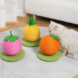 Griffoir chat design - Fruits