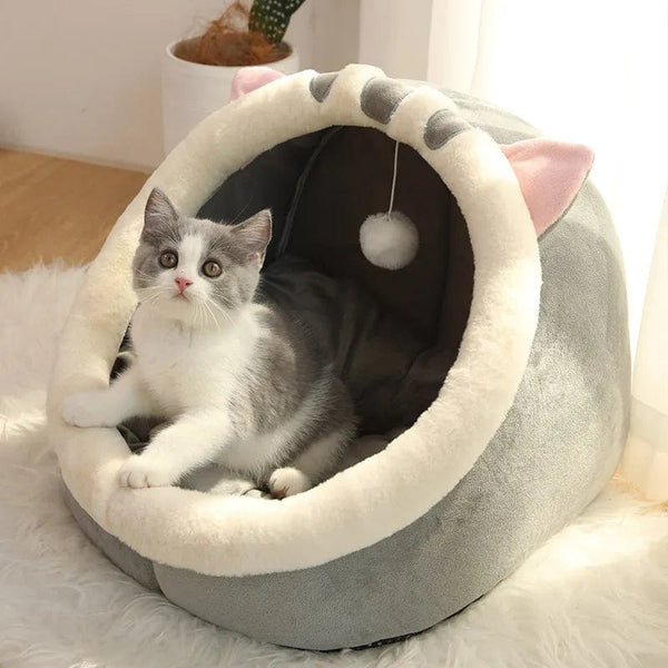 Igloo pour chat douillet Chat / S